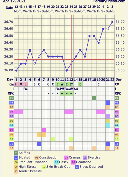 Entering the TWW with BBT charts