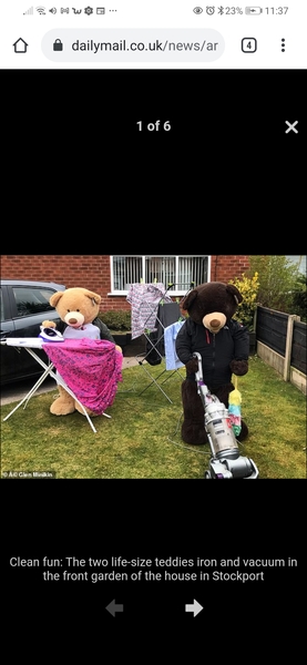 Busybody neighbour asked me to move stuff off my drive as its in her line of sight