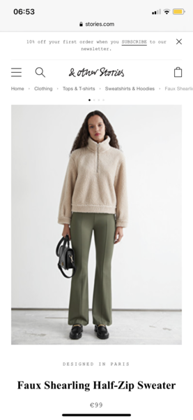 Help to find something similar to this fleece.