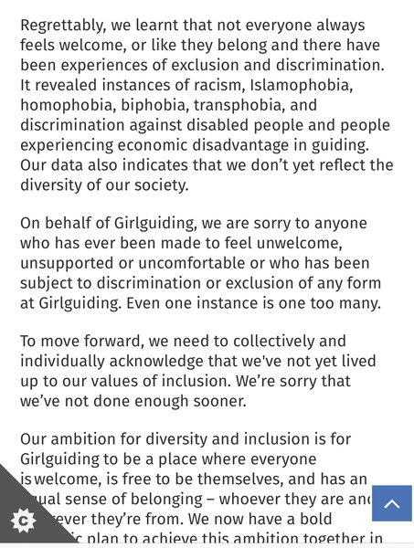 Girl guiding