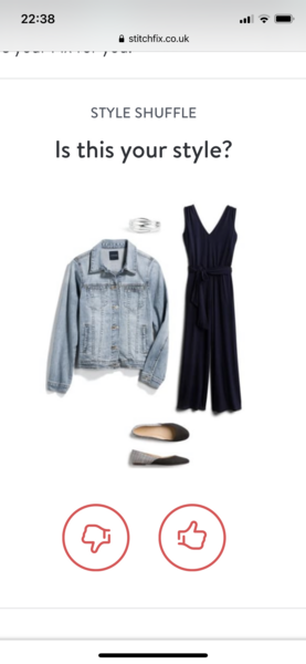 I've placed my first Stitch Fix order!