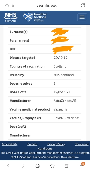 No vaccination card?