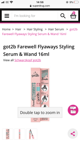 Frizzy, flyaway hair!