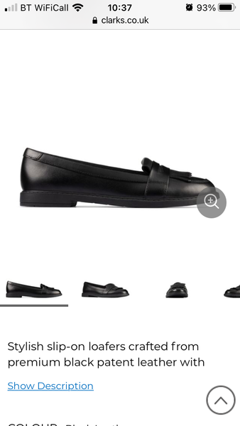 Can I see photos of secondary school shoes