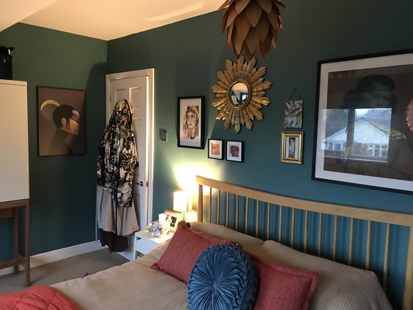 To ask DH to decorate again (He finished today and I HATE it)