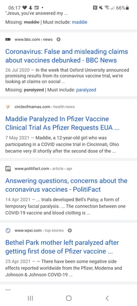 Anyone not having vaccine , why aren't you?