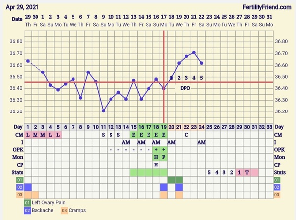 9DPO Symptom Spotting