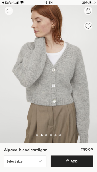 What to wear instead of a cardigan??