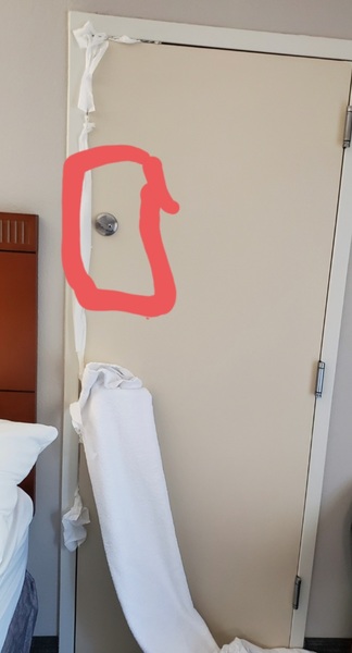 To not want to sleep in an adjoining room?