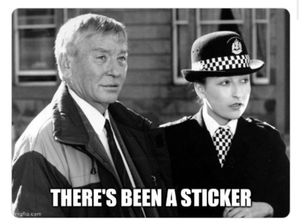 Police Scotland slammed for clampdown on stickers from feminist group opposed to the relaxation of gender self-ID laws