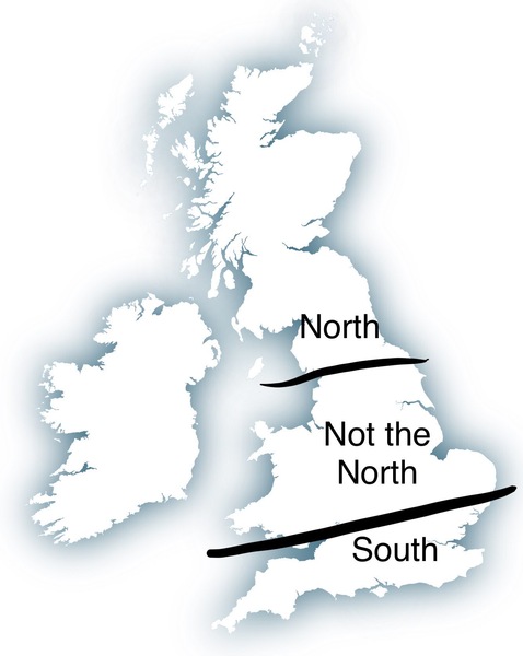To ask what you consider “The North”?