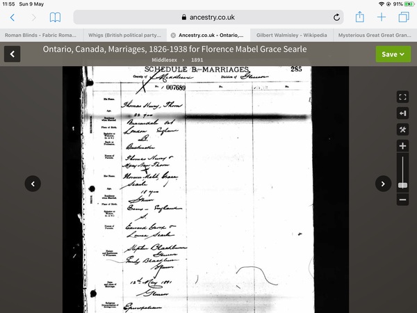 Mysterious Great Great Grandmother