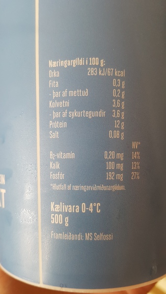 I think protein yoghurt has just changed my life