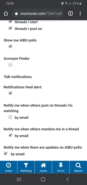 Not getting a notification