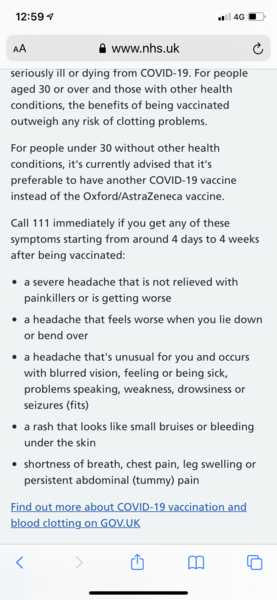 Need advice about the vaccine, but who do I talk to? (Gp can’t help)