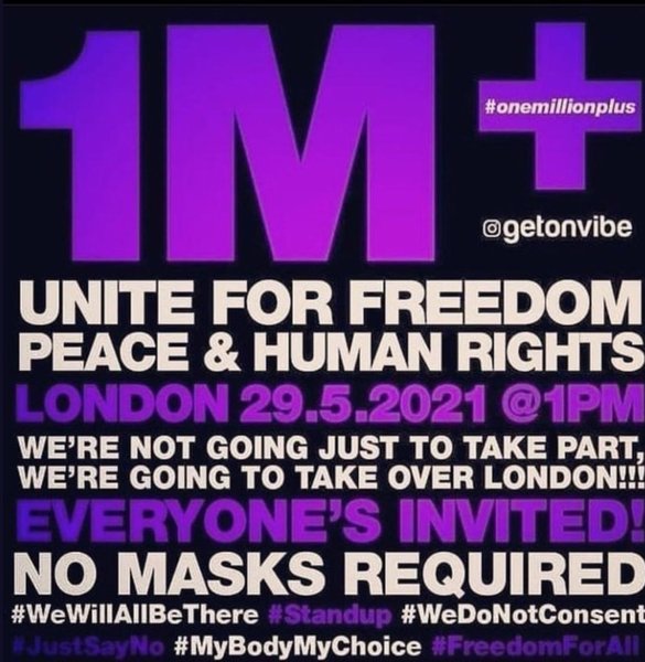Freedom march today.