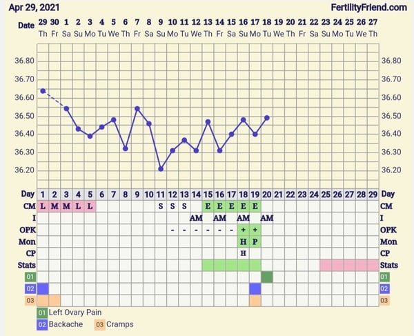 9DPO Symptom Spotting