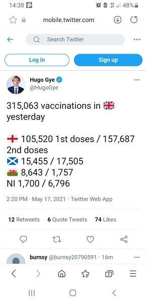 UK vaccination thread started 1st May 2021