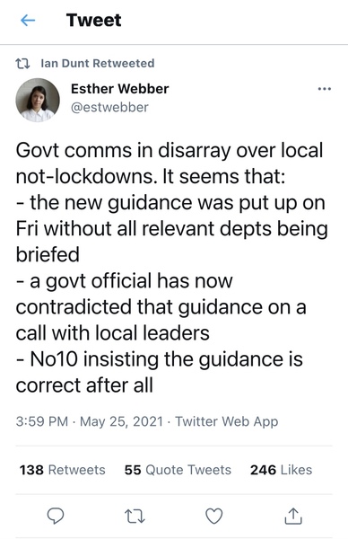 Is there another lockdown now or not?