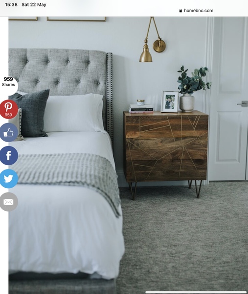What colour would you say this carpet and walls are?
