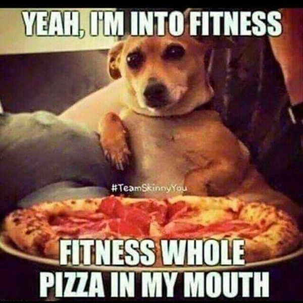 To eat a whole pizza?!