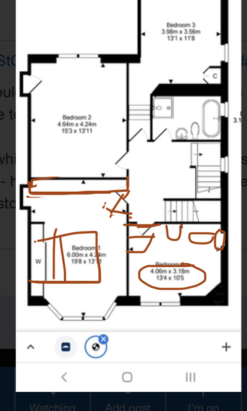 Would an en suite/dressing room (in the same room) be weird?