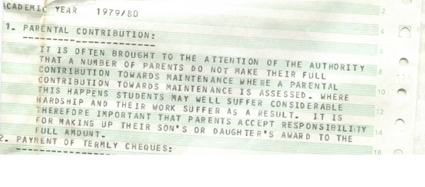 How much allowance do you give your student dc to live on per week