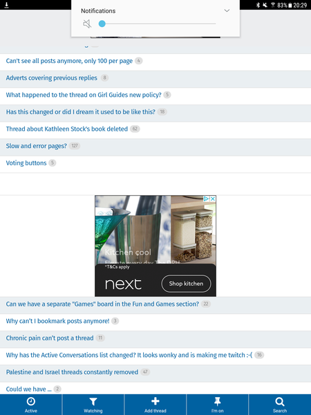 Adverts on premium all of a sudden