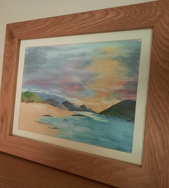Can I show you all my first ever painting please?