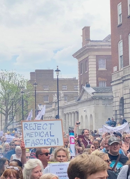 Freedom march today.