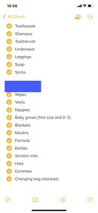 Hospital bag