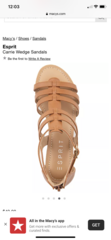 Tan gladiator sandals?