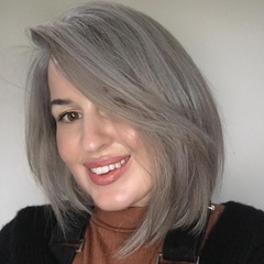Advice please - dyeing my greying hair grey (with pic)