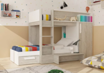 One spare room, blended family