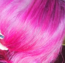 Anyone with grey hair dyed the white bits a bright colour eg blue, green or red?