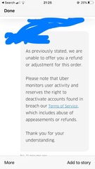 Outrage!! Banned by deliveroo