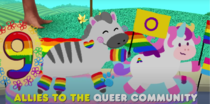 Ace, Bi and Pan grown ups you see - Blues Clues, Nickelodeon Junior, Lindz Amer children's video ages 2-5 yrs
