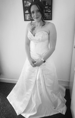 Would you wear a veil with this wedding dress? Pics included