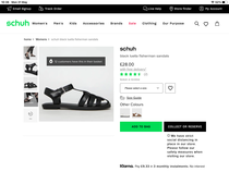 Flat sandals with a covered toe