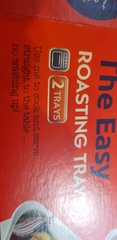 Not to have known that you should wash disposable roasting trays before use?
