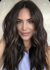 To ask if this hair colour is blonde or brunette?