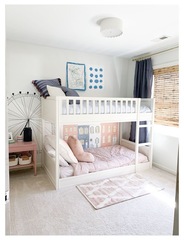 One spare room, blended family