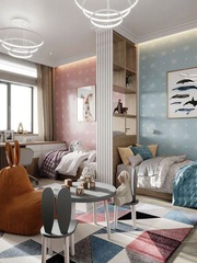 One spare room, blended family