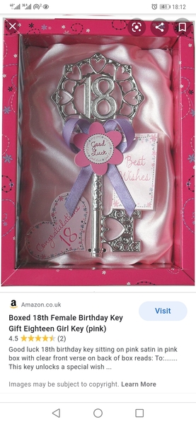 What happened to the big silver plastic key card for 18th birthdays?