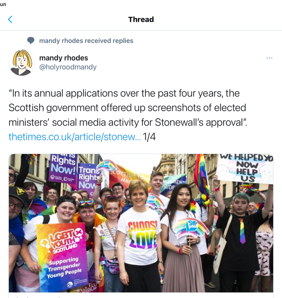 The Times articles on Stonewall: 26.06.2021