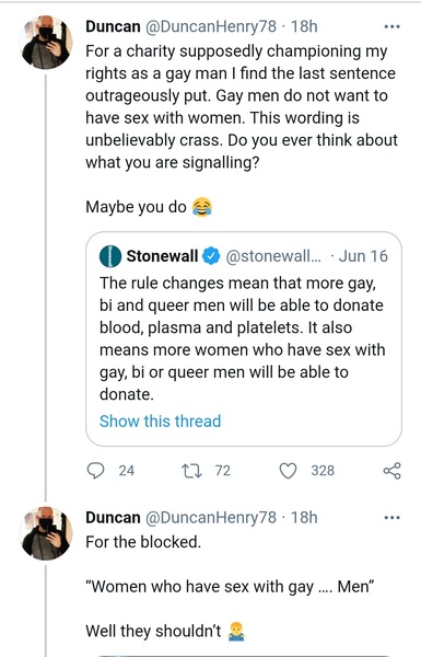 Guardian article: "The cynical attack on Stonewall ..." by Freddy McConnell