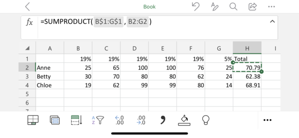I am baffled by a stupid percentage thing I need to calculate