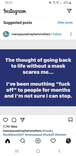 Will you continue to wear a mask?