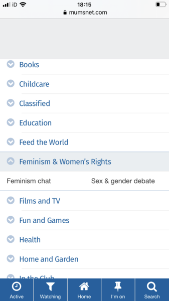 This is actually the Women's Rights section, look!
