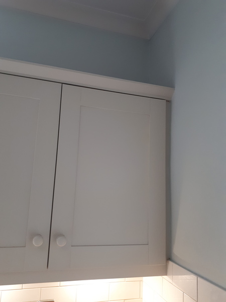 Painted kitchen cabinets